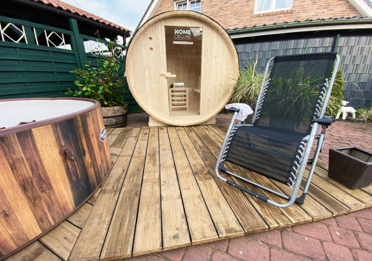 Ferien Im Wangerland Ferienwohnung Insel Minsen Schillig Hund Pool Sauna Exterior photo